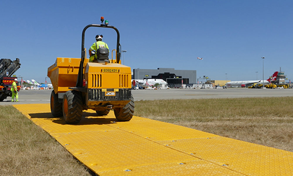 XtremeMat Roadway for Gatwick Hangar