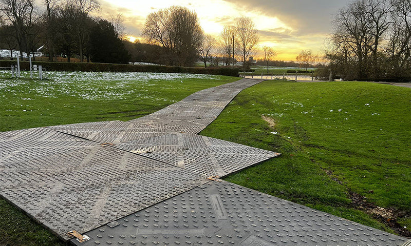 UltraTrack Pro in Public Park