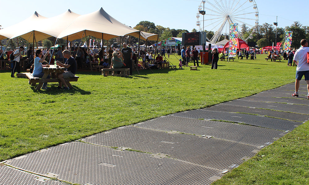 Safe Pedestrian Access Mats | GroundGuards Global